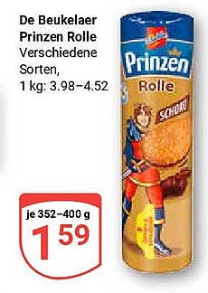 De Beukelaer Prinzen Rolle Verschiedene Sorten, 1 kg: 3,98–4,52