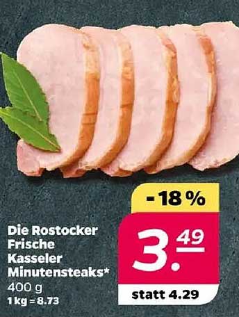 Die Rostocker Frische Kasseler Minutensteaks