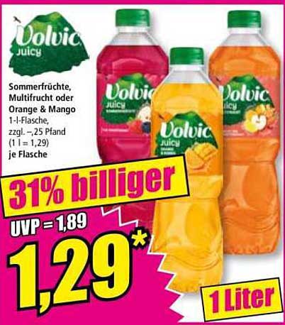 Dolvic Juicy – Erfrischender Sommertrunk in verschiedenen Geschmacksrichtungen