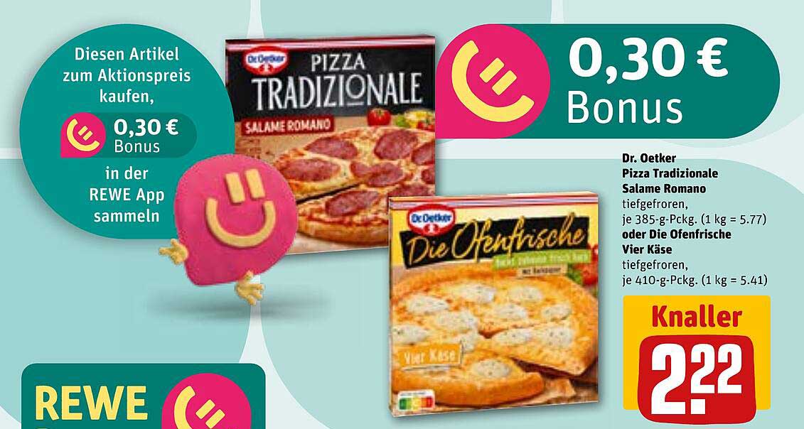 Dr. Oetker Pizza Tradizionale Salame Romano