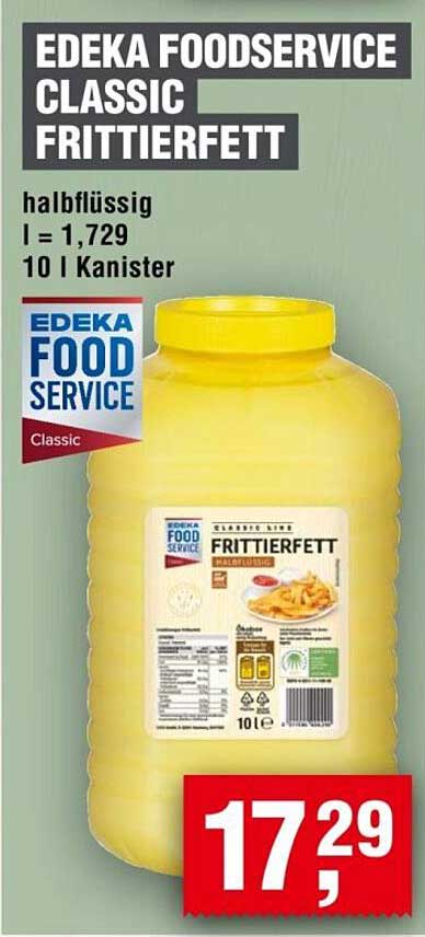 EDEKA FOODSERVICE CLASSIC FRIETTIERSPEISE