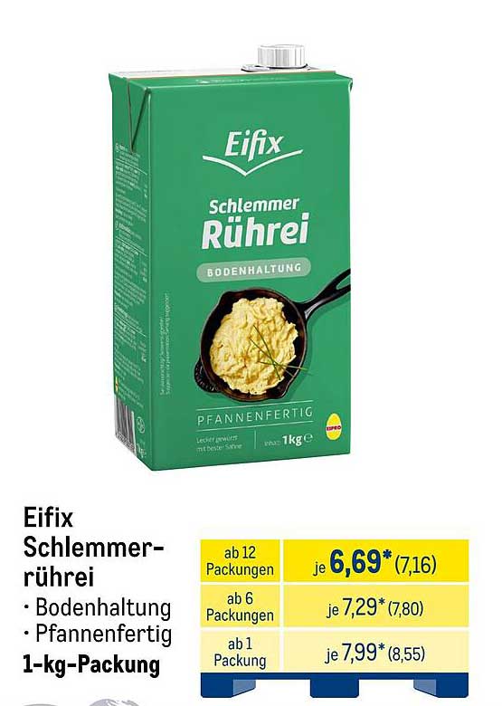 Eifix Schlemmer-Rührei 1-kg-Packung