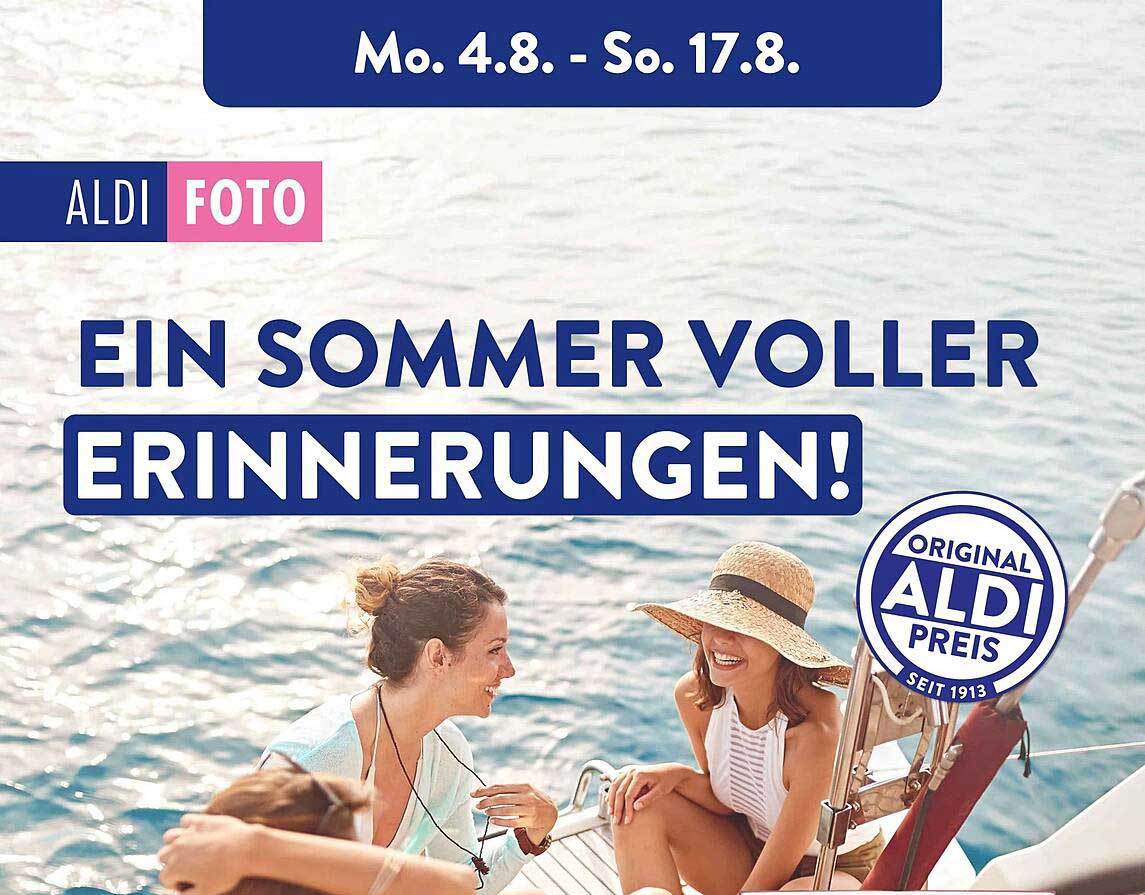 Ein Sommer voller Erinnerungen bei ALDI FOTO
