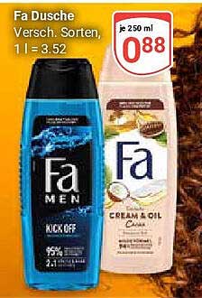FA Duschgel Männer und Cream & Oil Duschgel