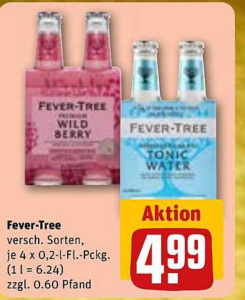Fever-Tree - verschiedene Sorten: Wild Berry & Tonic Water