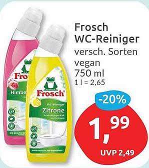 Frosch WC-Reiniger verschiedene Sorten 750 ml