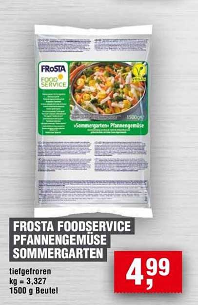 Frosta Foodservice Pfannengemüse Sommergarten