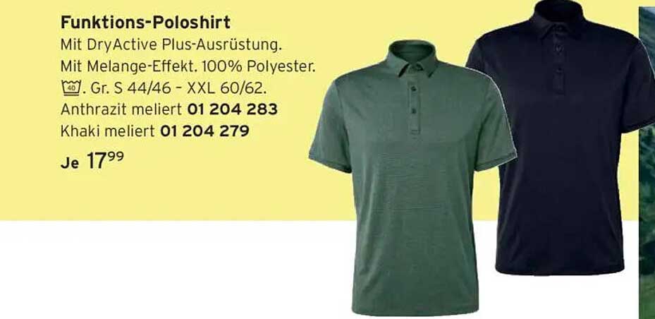 Funktions-Poloshirt mit DryActive Plus-Ausrüstung