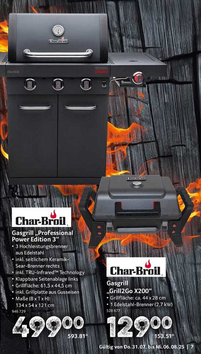 Gasgrill „Professional Power Edition 3“