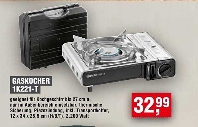 Gaskocher 1K221-T