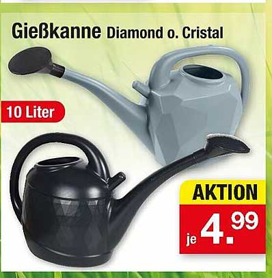 Gießkanne Diamond o. Cristal 10 Liter