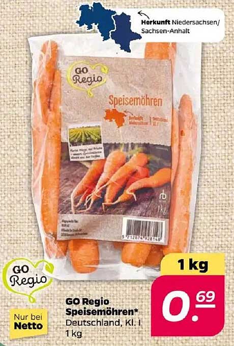 GO Regio Speisemöhren 1 kg
