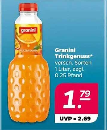 Granini Trinkgenuss 1 Liter, verschiedene Sorten