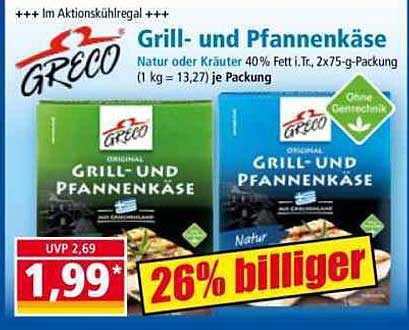 Grill- und Pfannenkäse von GRECO