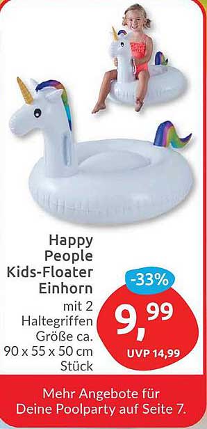 Happy People Kids-Floater Einhorn