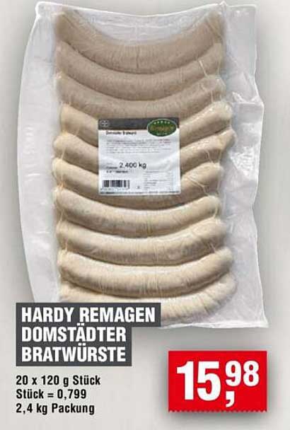 HARDY REMAGEN DOMSTÄDTER BRATWÜRSTE