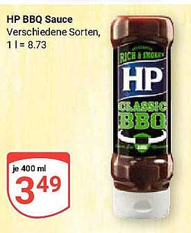 HP BBQ Sauce - Verschiedene Sorten, 400 ml