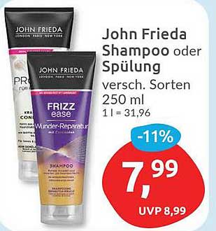 John Frieda Shampoo oder Spülung 250 ml