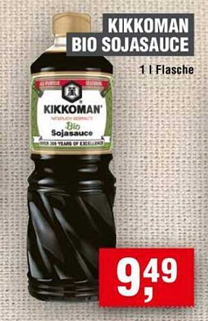Kikkoman Bio Sojasauce 1 l Flasche
