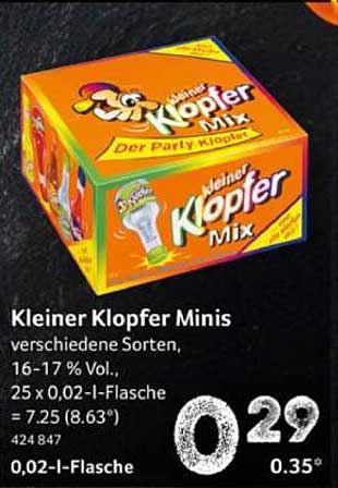 Kleiner Klopfer Minis – Der Party Klopfer