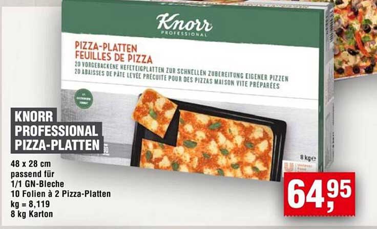 KNORR Professional Pizza-Platten