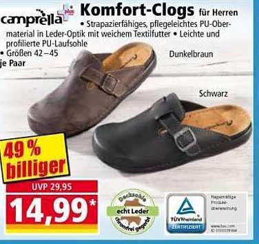 Komfort-Clogs für Herren