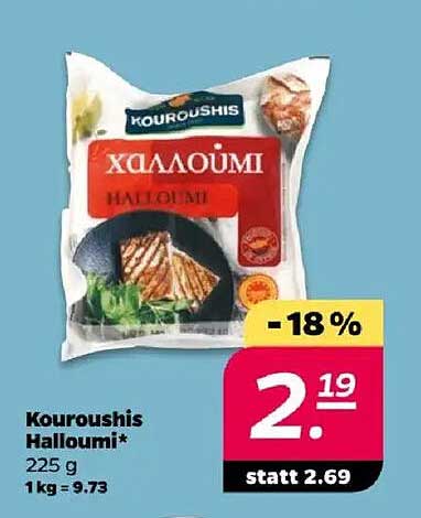 Kouroushis Halloumi 225 g