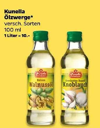Kunella Ölzwerg – Walnuss- und Knoblauchöl 100 ml