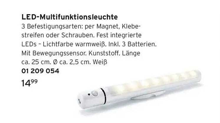 LED-Multifunktionsleuchte