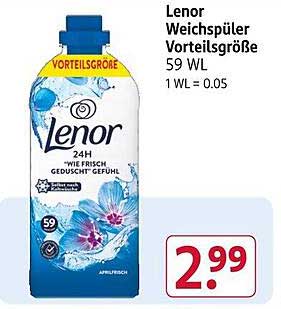 Lenor Weichspüler Vorteilspackung 59 WL