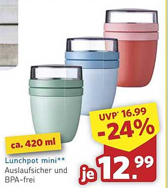 Lunchpot mini** Auslaufsicher und BPA-frei