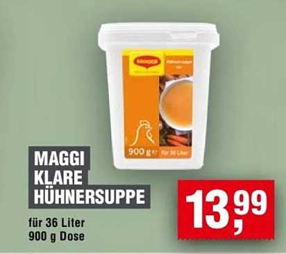 MAGGI Klare Hühnersuppe 900 g Dose
