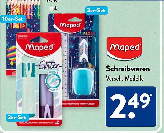 Maped Schreibwaren – verschiedene Modelle