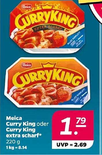Meica Curry King oder Curry King extra scharf