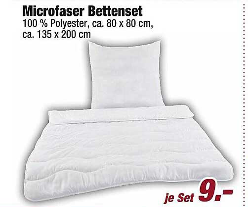 Microfaser Bettenset