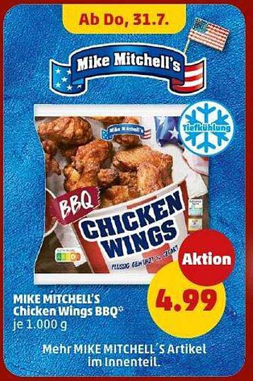 Mike Mitchell's Chicken Wings BBQ 1.000 g