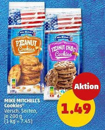 MIKE MITCHELL'S Cookies® - Verschiedene Sorten, je 200 g