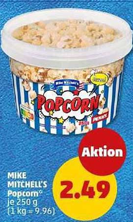 MIKE MITCHELL'S Popcorn 250 g