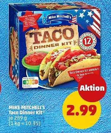 MIKE MITCHELL'S Taco Dinner Kit