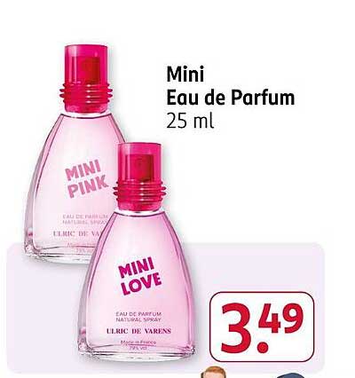 Mini Eau de Parfum 25 ml (Mini Pink und Mini Love)