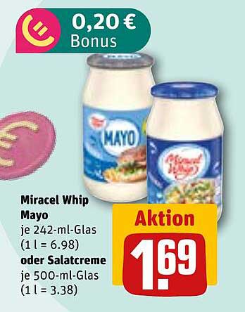 Miracel Whip Mayo oder Salatcreme