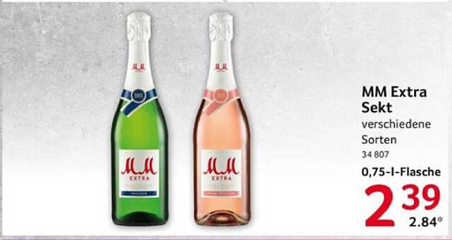 MM Extra Sekt verschiedene Sorten 0,75-l-Flasche
