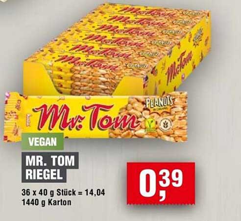 MR. TOM RIEGEL - VEGANER NASCHSPASS