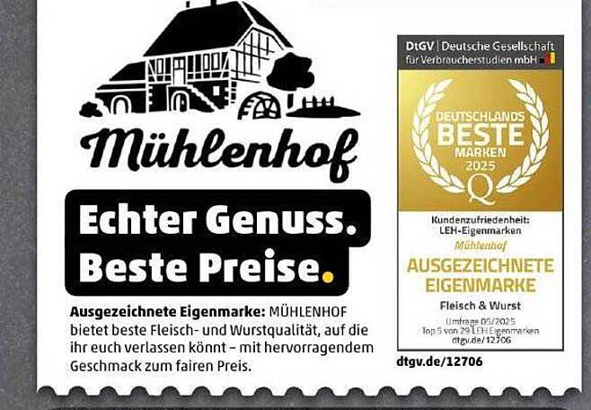 Mühlenhof Fleisch & Wurst – Echter Genuss. Beste Preise.
