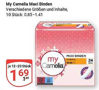 My Camelia Maxi Binden – Komfort und Sicherheit für Ihre Bedürfnisse