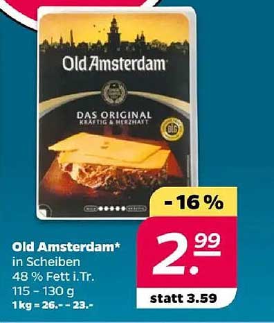 Old Amsterdam* in Scheiben - Kraftig & herzhaft