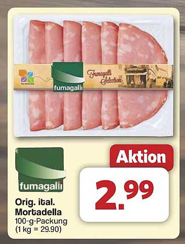 Orig. Ital. Mortadella 100-g-Packung