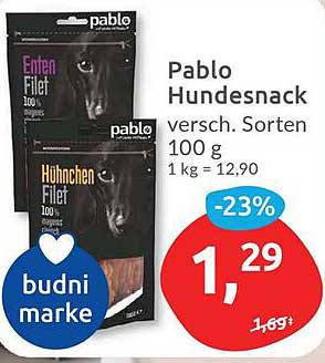 Pablo Hundesnack 100 g - verschiedene Sorten