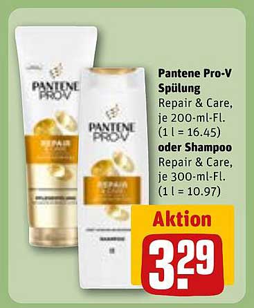Pantene Pro-V Spülung oder Shampoo Repair & Care