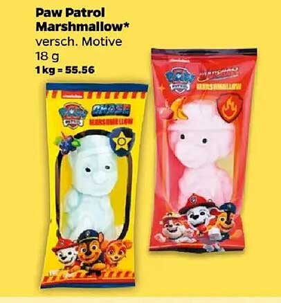 Paw Patrol Marshmallow* - verschiedene Motive 18 g